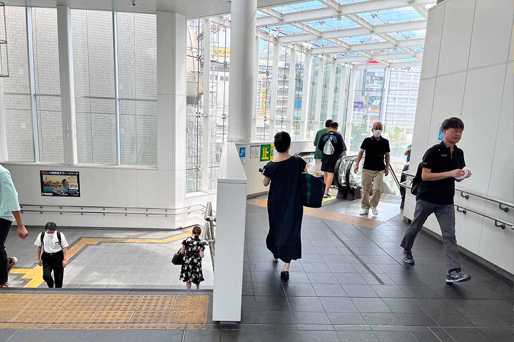 Directions from Kawasaki Station